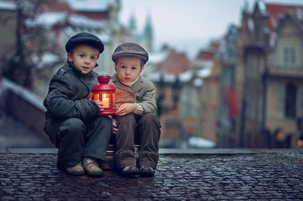 Evening in the city