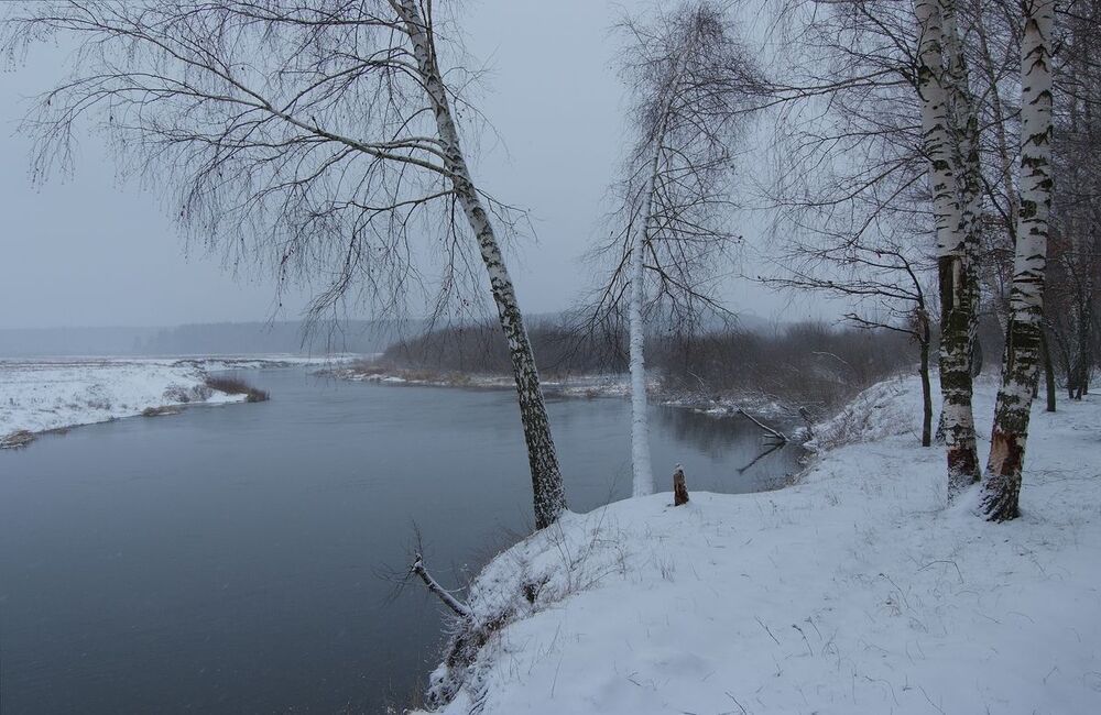первое утро настоящей зимы...