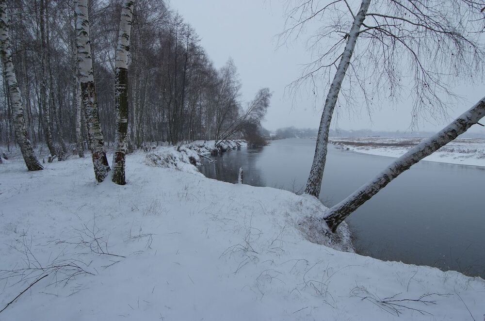 первое утро настоящей зимы...