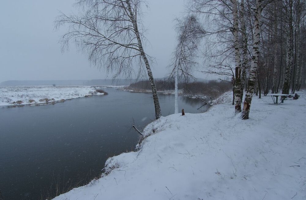 первое утро настоящей зимы...