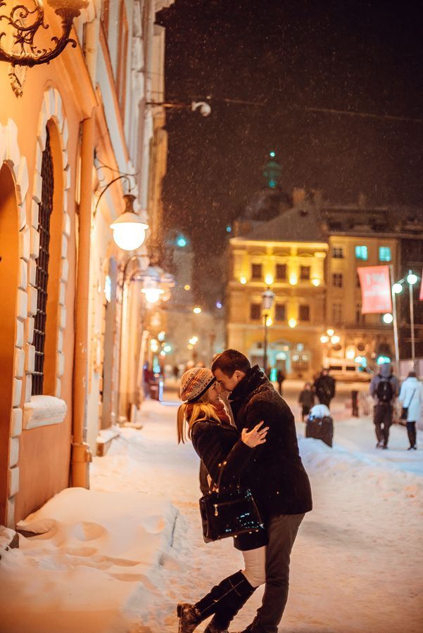 One winter day in Lviv