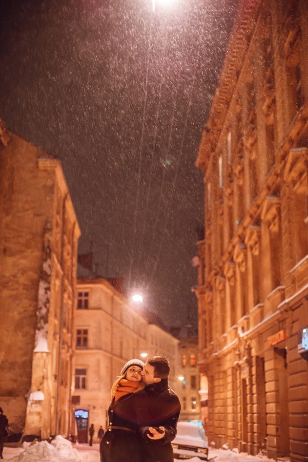 One winter day in Lviv