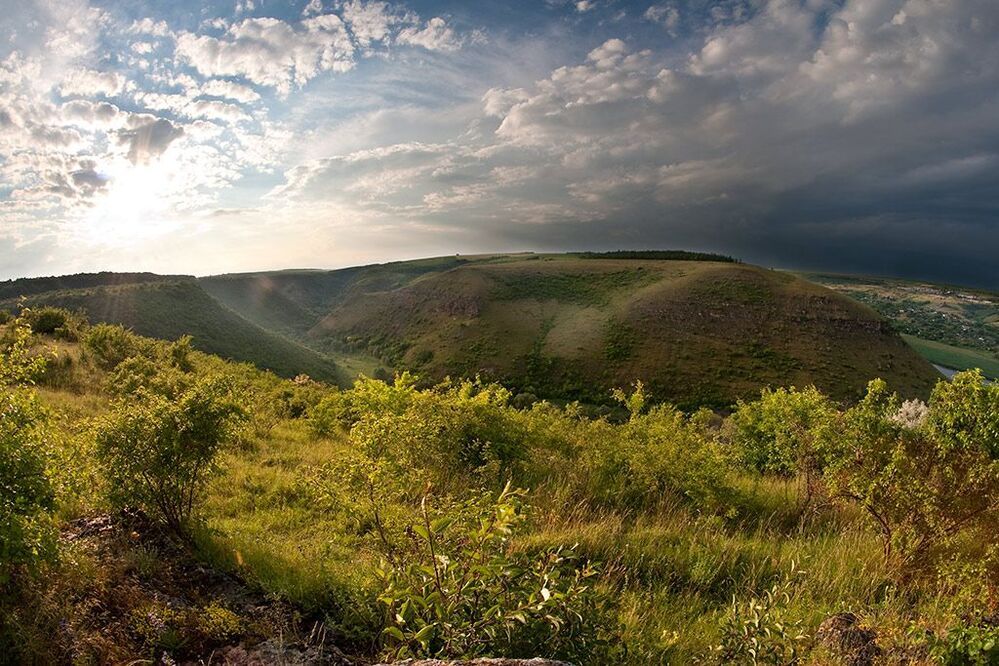 Перед бурей, река Днестр
