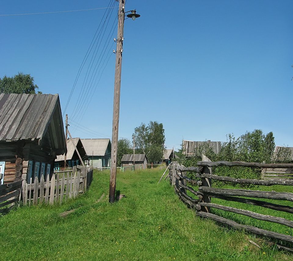 Кенозеро. Деревня Вершинино.