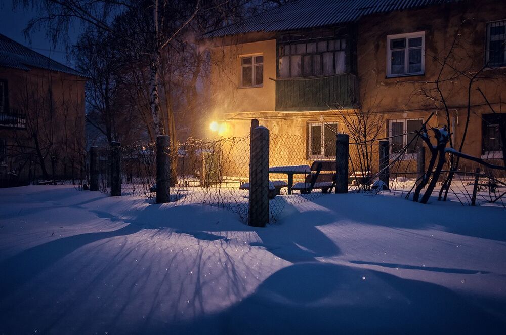Зима в сталинках