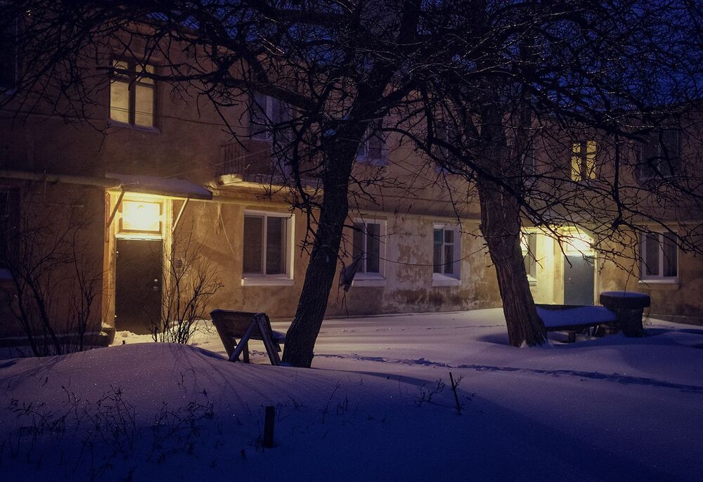 Зима в сталинках