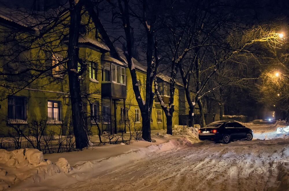 Зима в сталинках