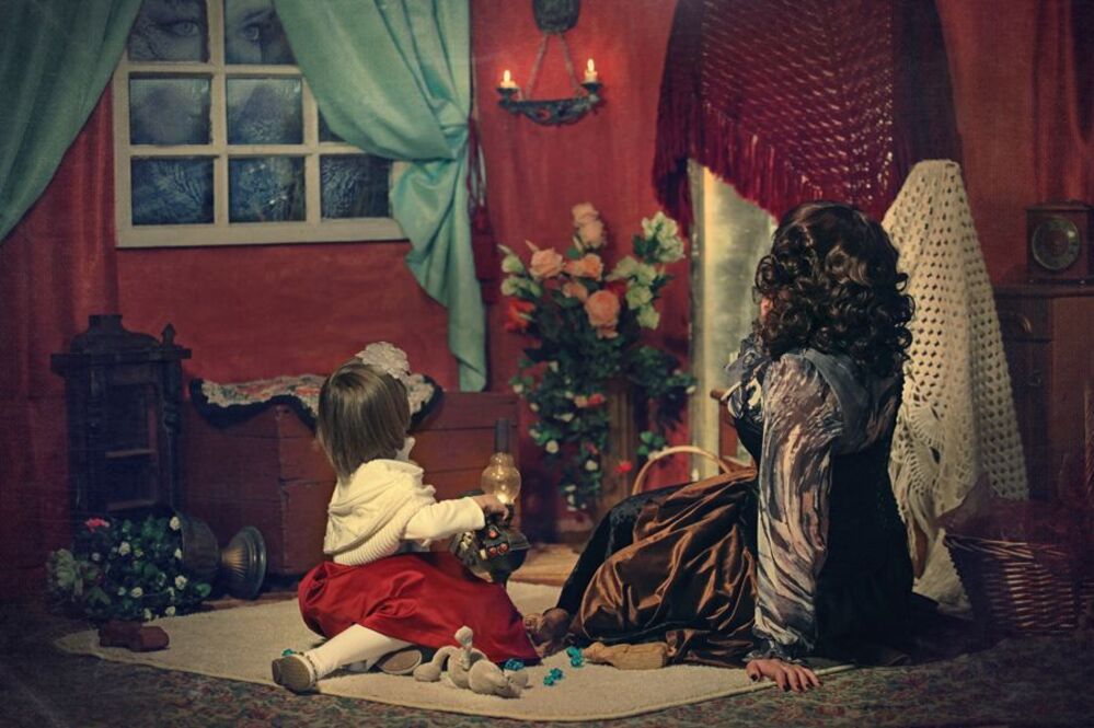 Зимний вечер.