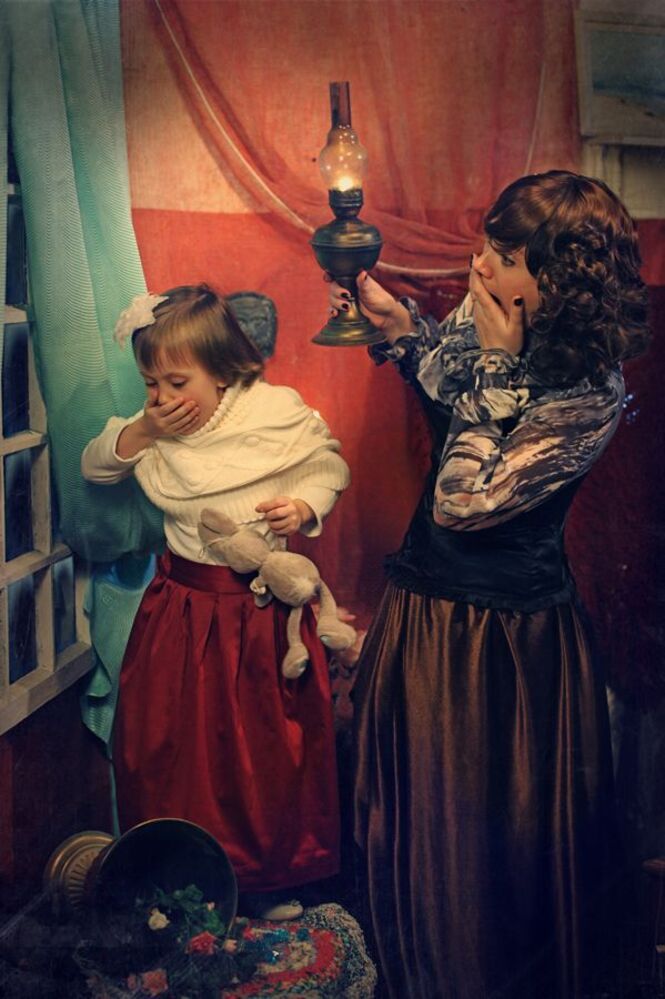 Зимний вечер.