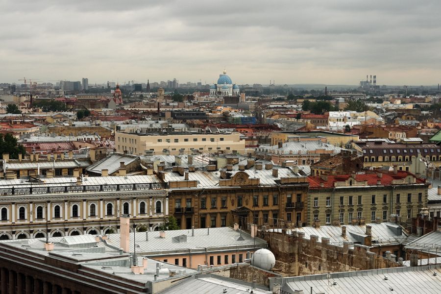 Питерские крыши.