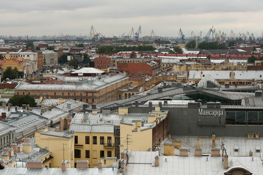 Питерские крыши.