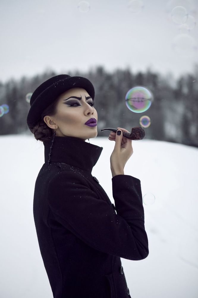 Mysterious lady