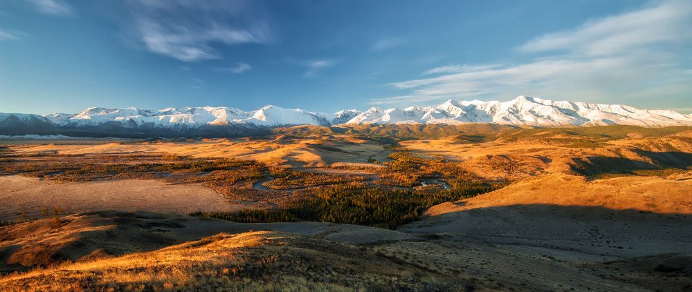 Как мы встречали рассвет в Курайской степи.