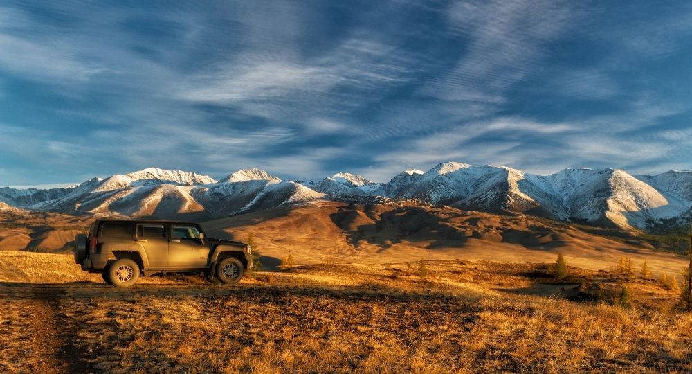 Как мы встречали рассвет в Курайской степи.