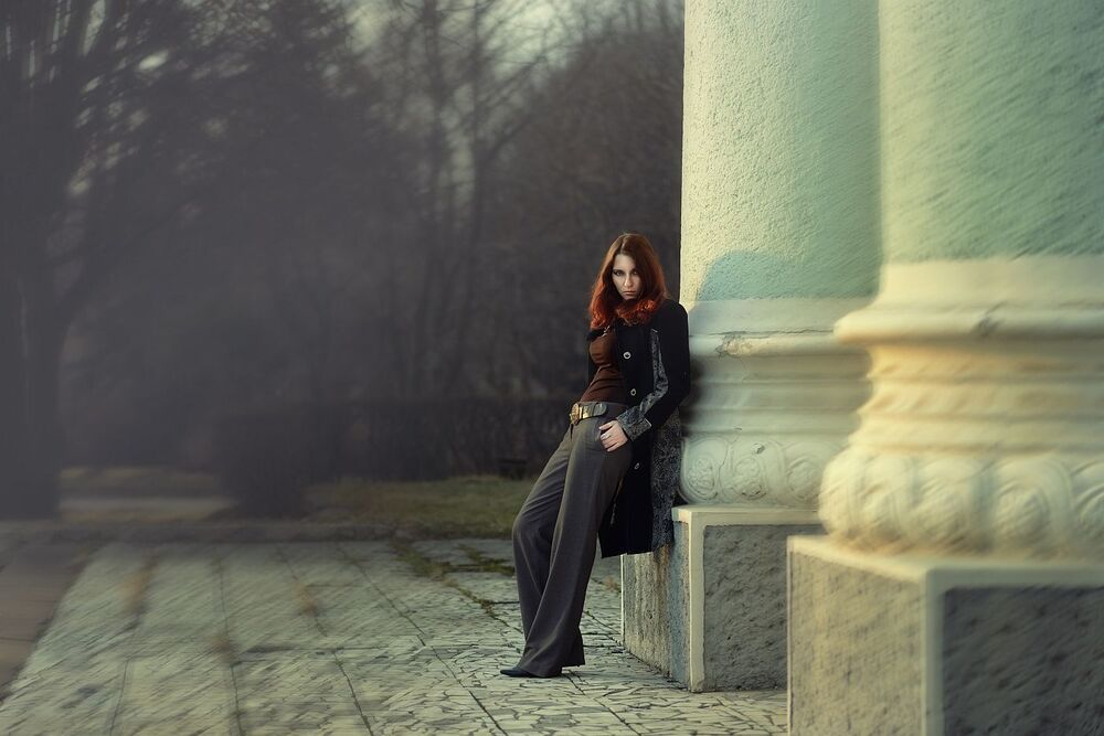 Lady in Gray