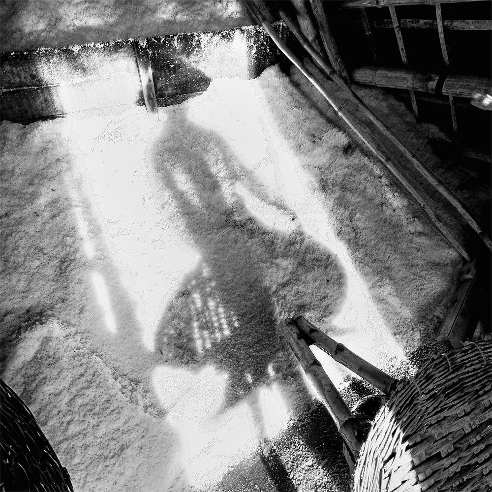 Silhouette of salt