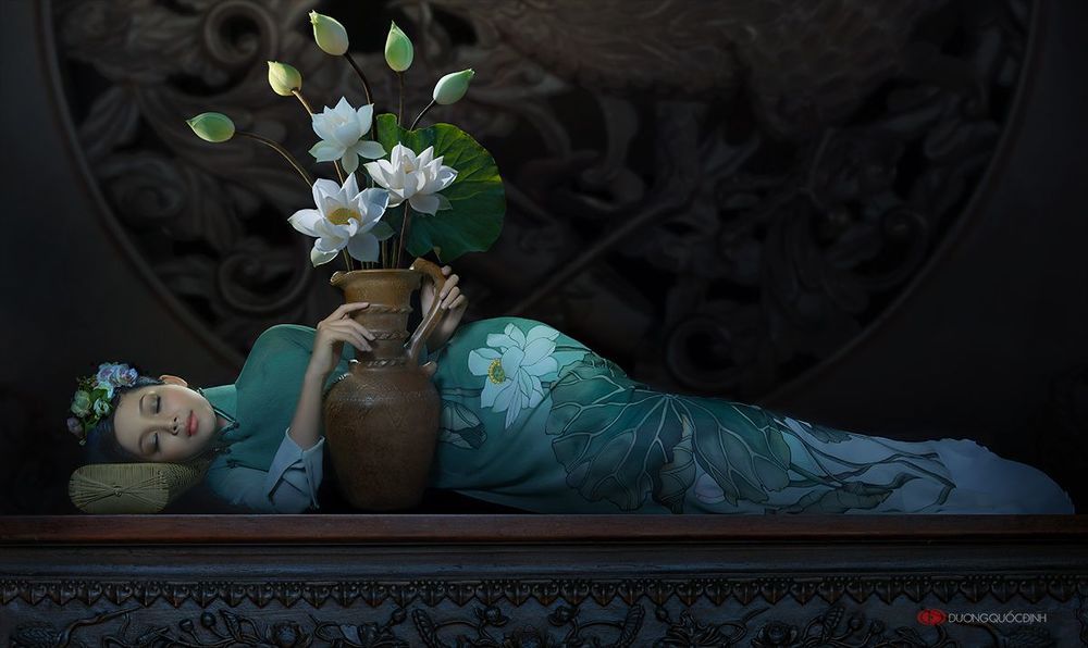 fashion: Si Hoang, Model: Xuan Van, Photo: Duong Quoc Dinh