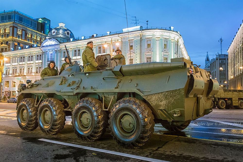 Наш интерес был обоюдным. (Бронетранспортёр - БТР-80)