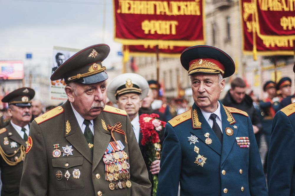 День Победы в СПБ.