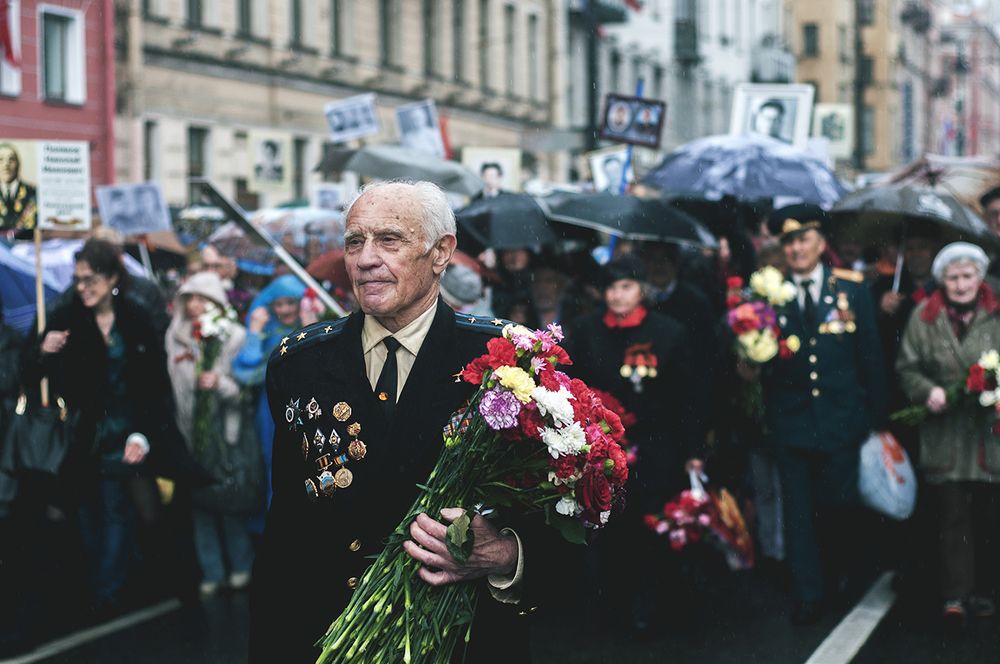 День Победы в СПБ.