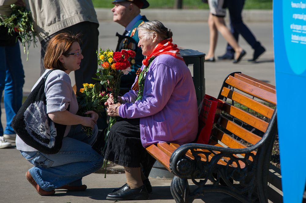 Связь поколений. 9 мая в Москве