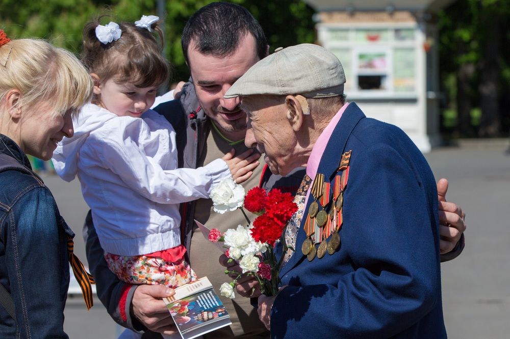 Связь поколений. 9 мая в Москве
