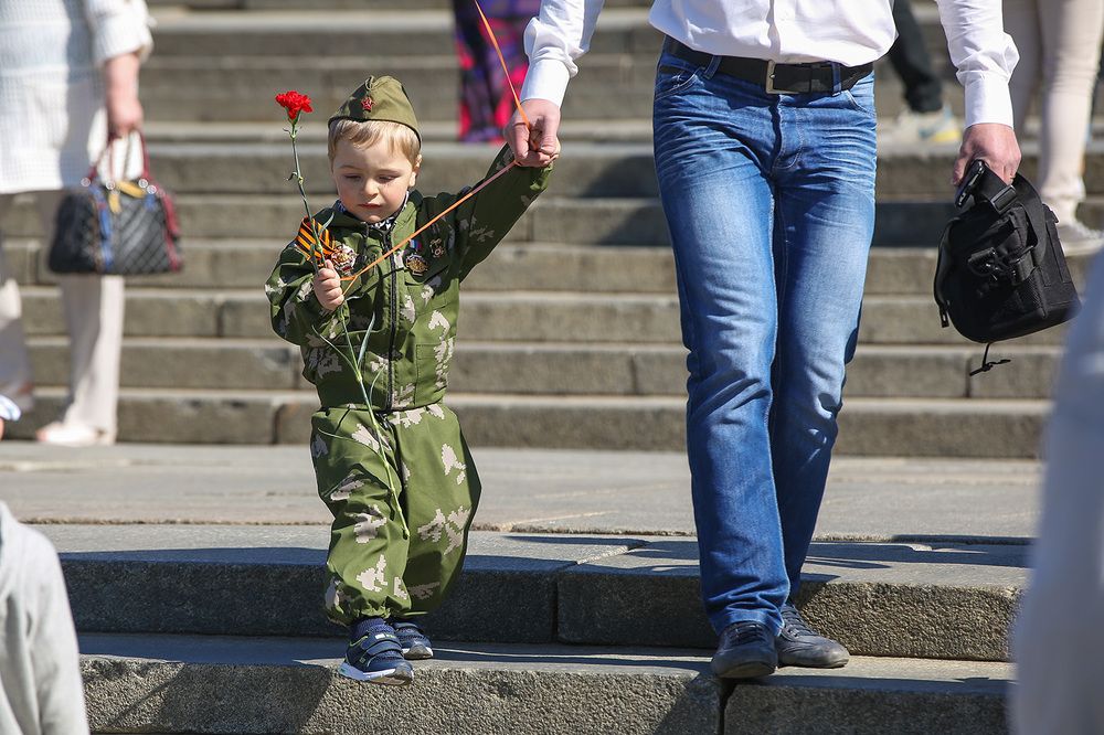 Связь поколений. 9 мая в Москве