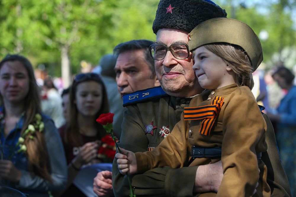 Связь поколений. 9 мая в Москве