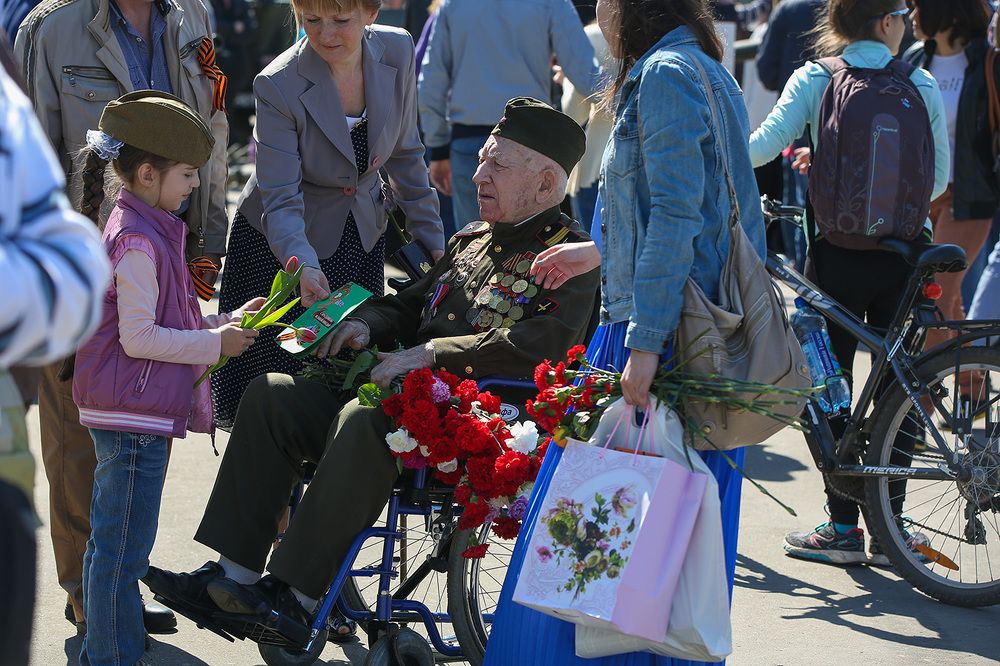 Связь поколений. 9 мая в Москве