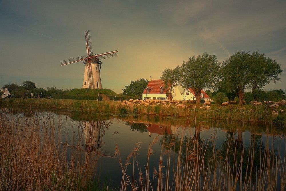 The windmill of Damme.