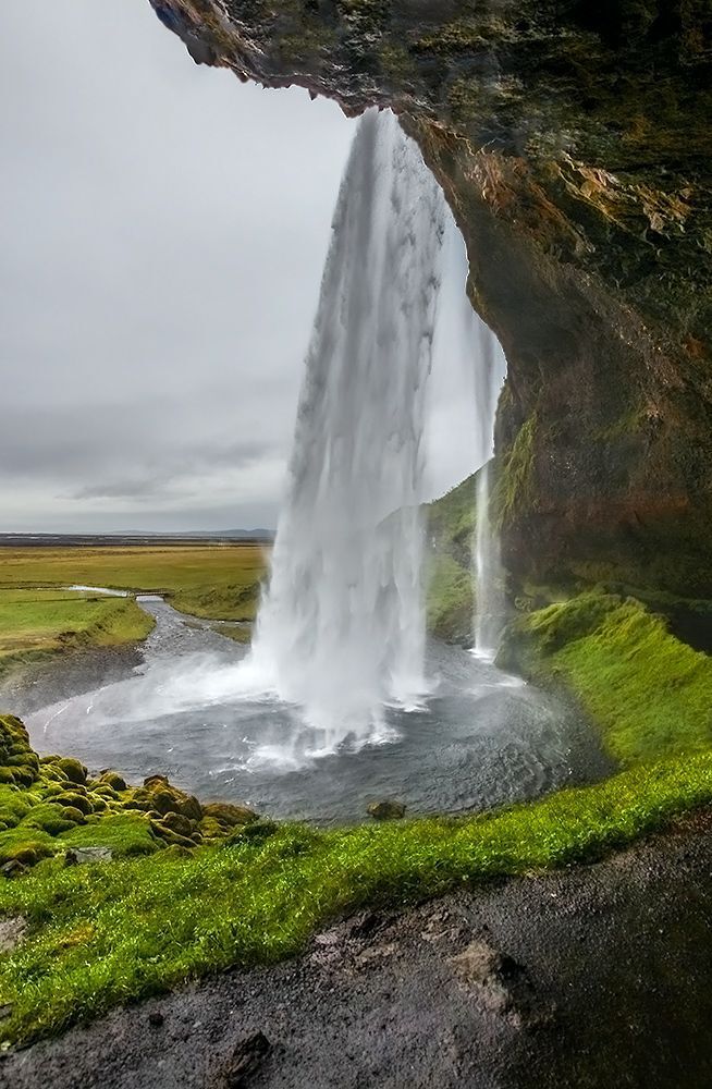Водопад Сельяландфосс.