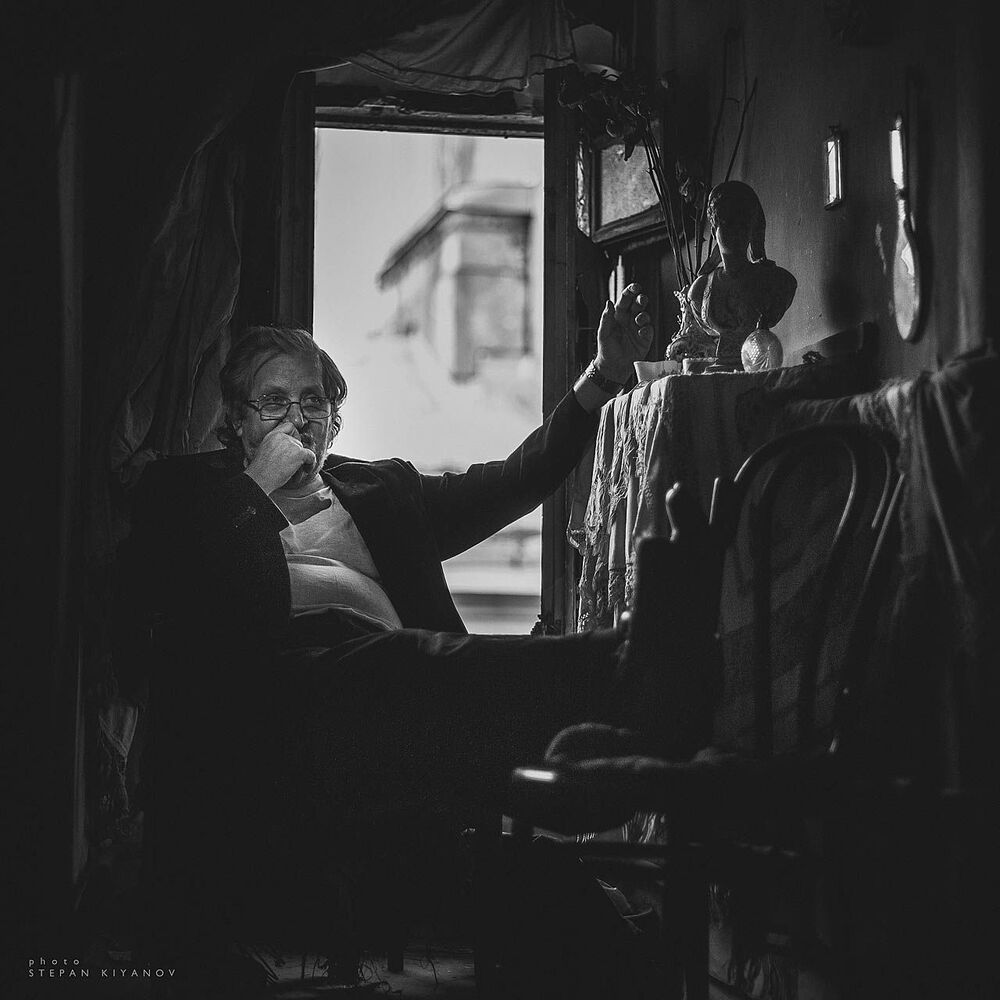In the attic (на фото: Леонид Мозговой)
