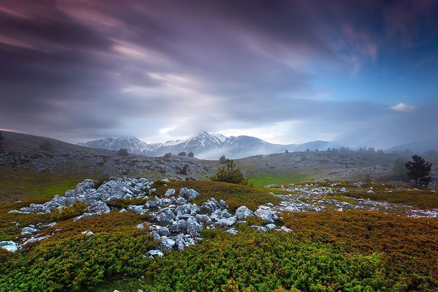 "Misty mountains" - Italy