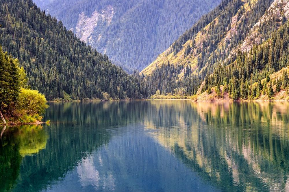 Зарисовки с озера Кольсай