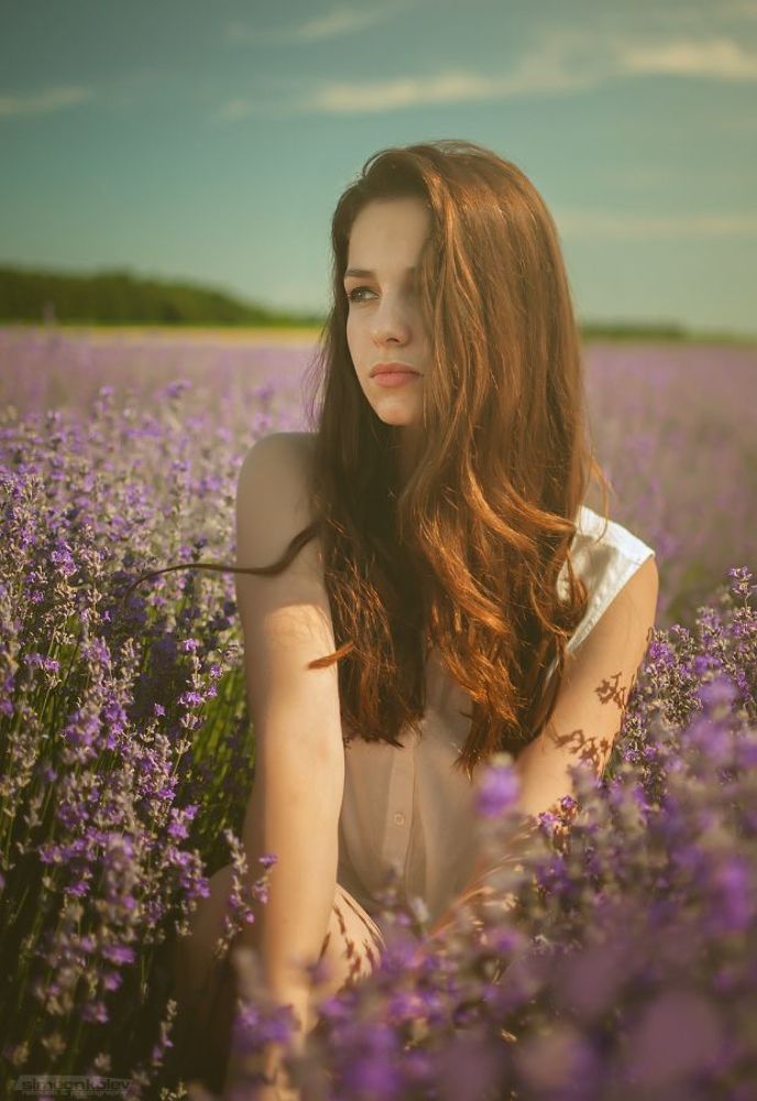 Яна и лаванды