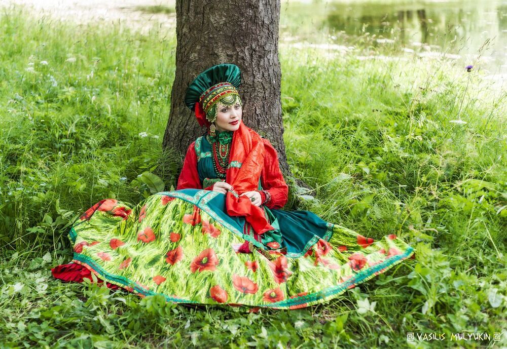 Русский костюм Марины Шаденковой