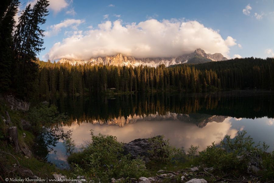 Там горы в воде отражались: Озера Доломитовых Альп (Lago di Carezza)