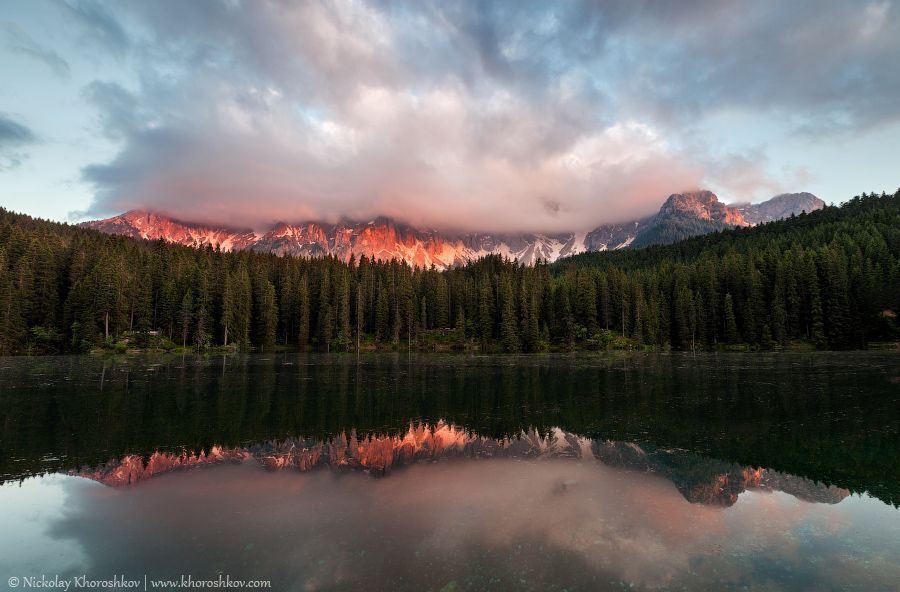 Там горы в воде отражались: Озера Доломитовых Альп (Lago di Carezza)