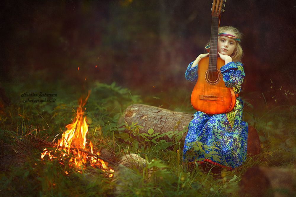 Ночной костер