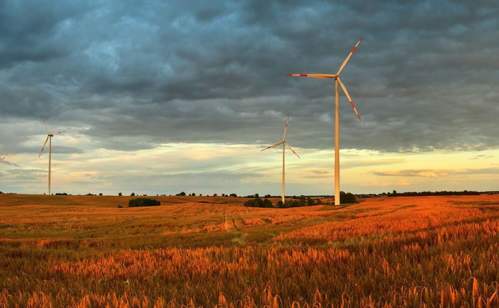 wind turbines