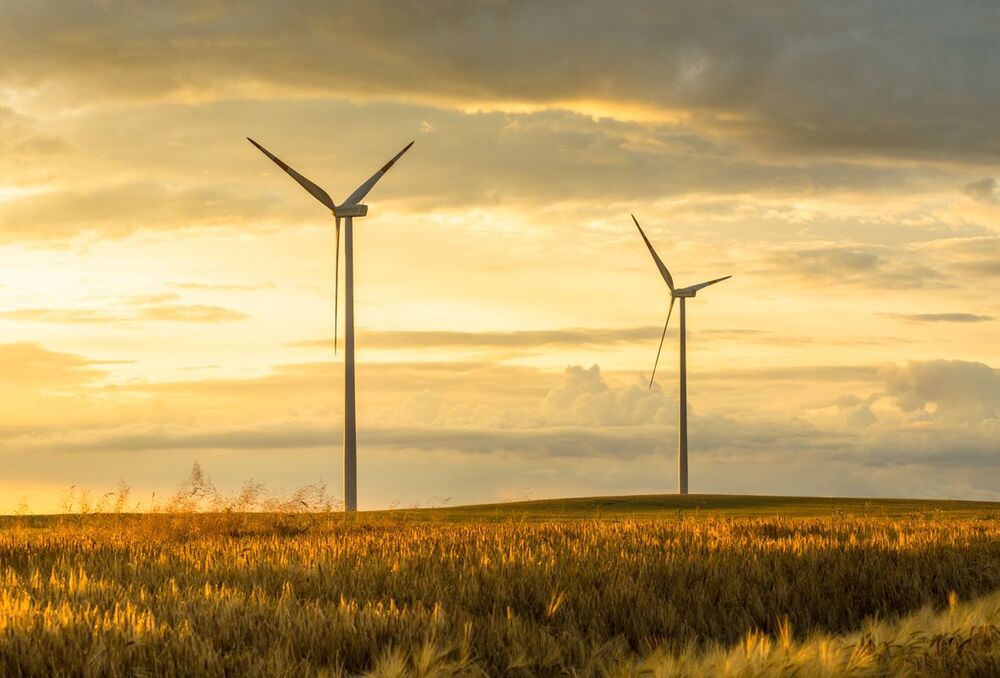 wind turbines