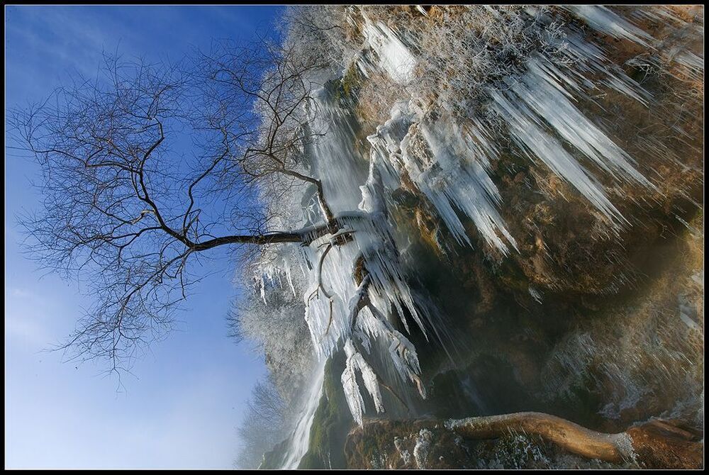 Ice falls - Zemen mountain,Bulgaria