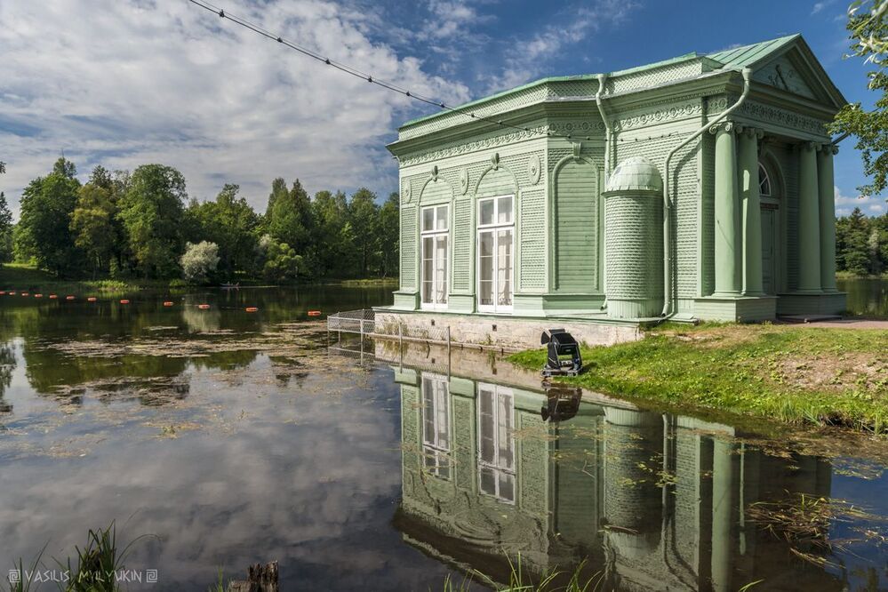 В Гатчинском парке ...