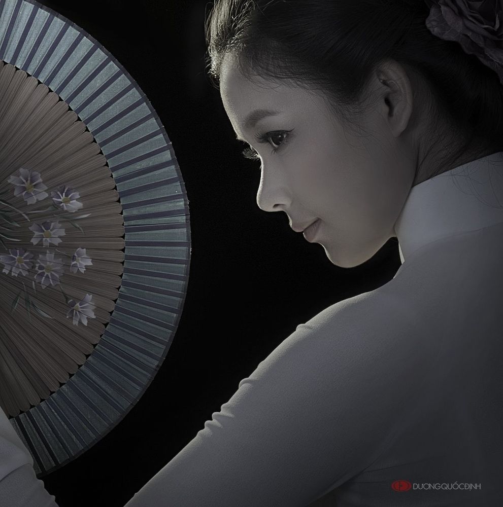 Ao Dai Vietnam .model: Xuan Van, Photo Duong Quoc Dinh