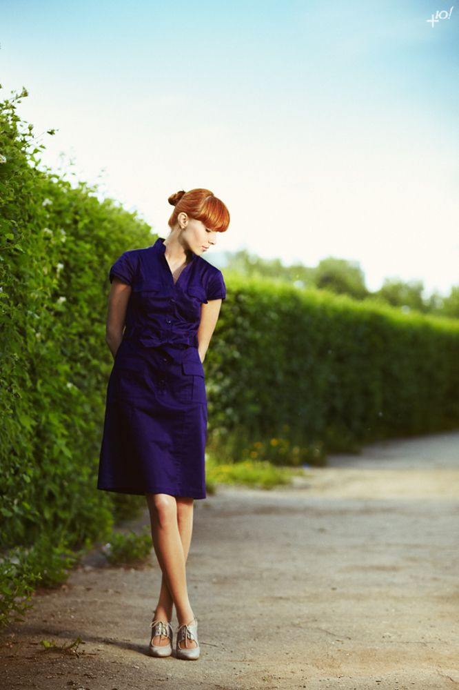 in green