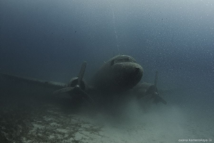 Самолет Douglas Dakota.
Турция, г. Каш.
Глубина 22 м.