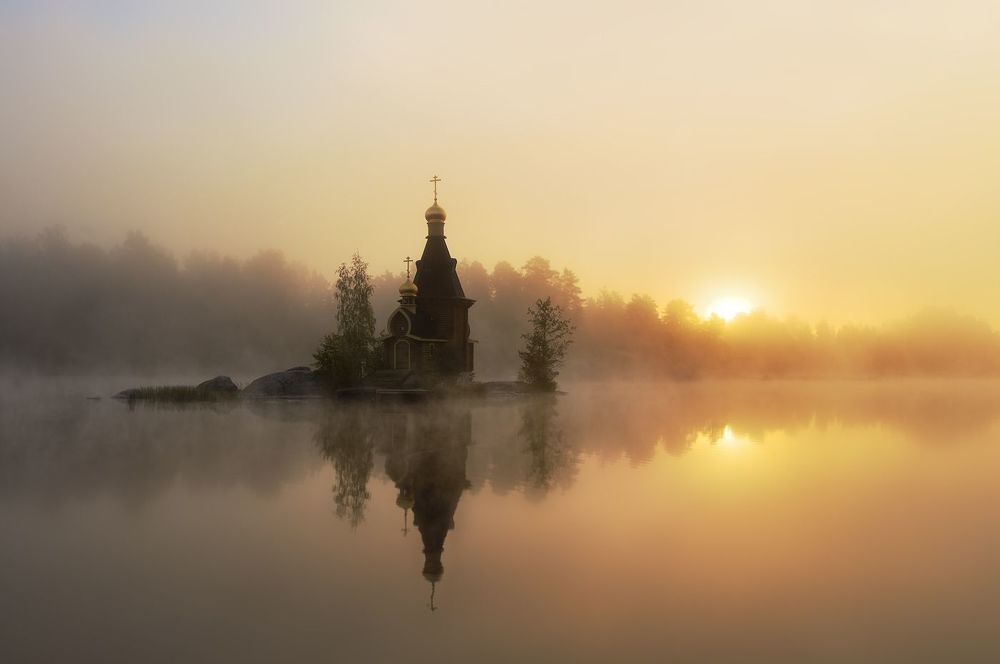 Церковь Андрея Первозванного на Вуоксе...