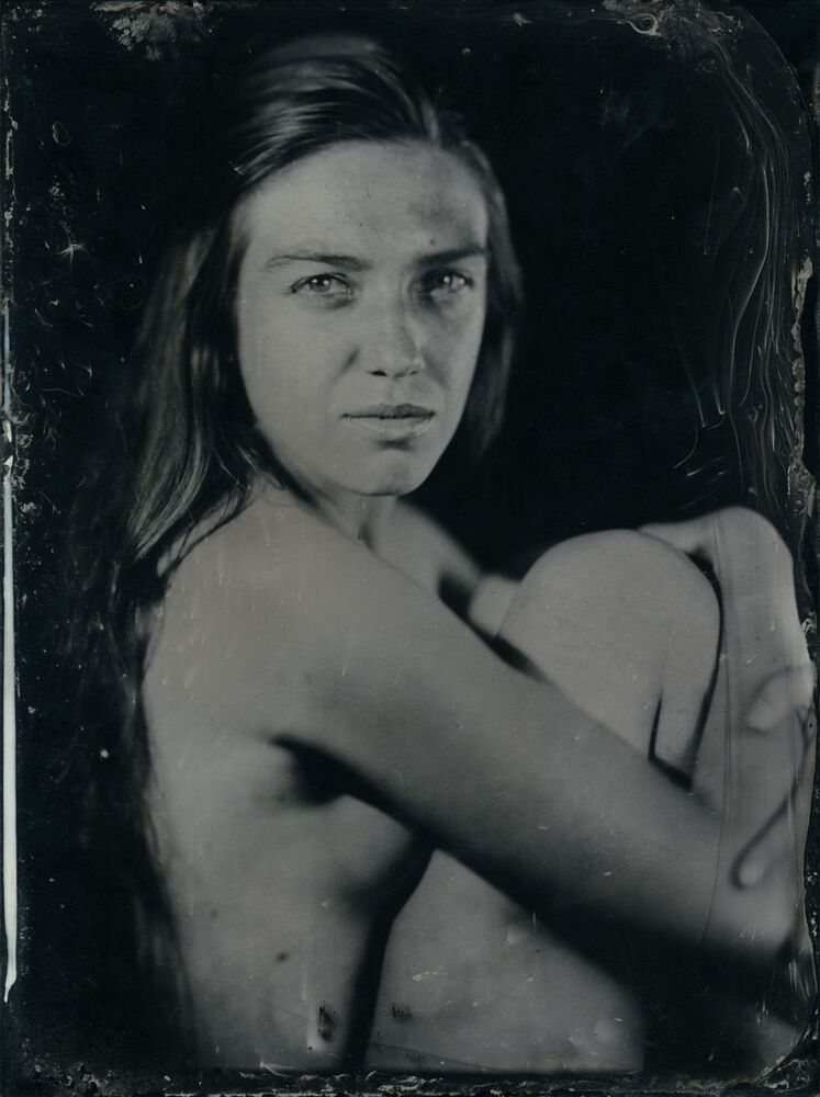 Марина. Амбротип 18х24см