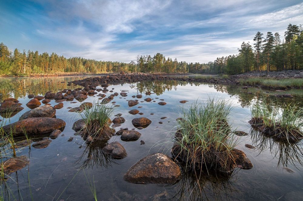 МОРЕННЫЕ ОЗЕРА ЮЖНОЙ КАРЕЛИИ...