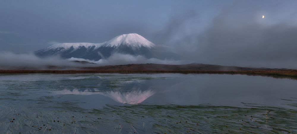 Лунные ночи Камчатки.